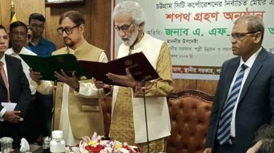 শপথ নিয়েই যা বললেন চট্টগ্রামের নতুন মেয়র শাহাদাত