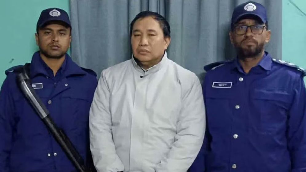 আওয়ামী লীগের যুগ্ম সম্পাদক আশুতোষ চাকমা গ্রেপ্তার