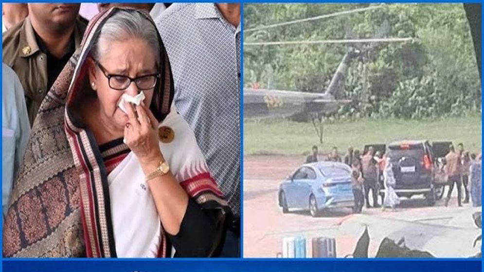 ২৫-৩০ মিনিটের মধ্যে গণভবন থেকে বেরিয়ে যাই : শেখ হাসিনা