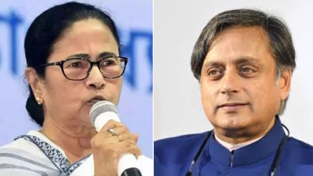 বাংলাদেশে শান্তিরক্ষী মোতায়েনের দাবি মমতার, যা বললেন শশী থারুর