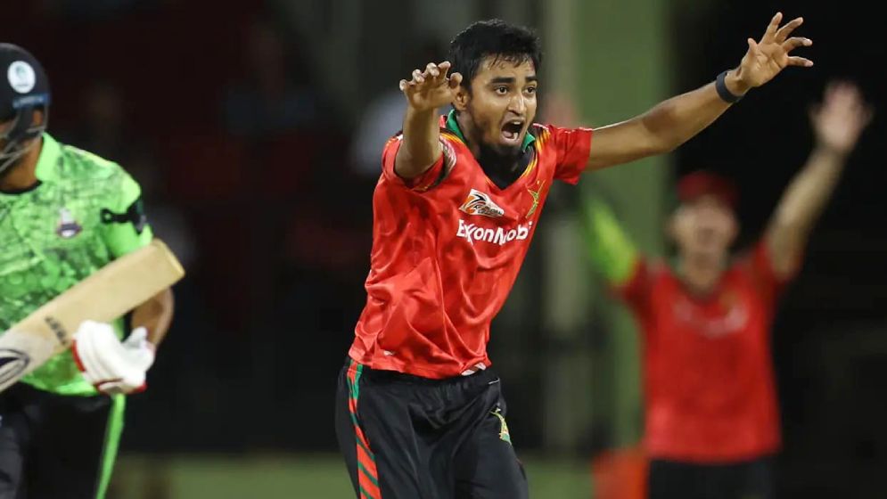 বিদেশি ফ্র্যাঞ্চাইজি লিগে প্রথমবারের অভিজ্ঞতা জানালেন তানজিম