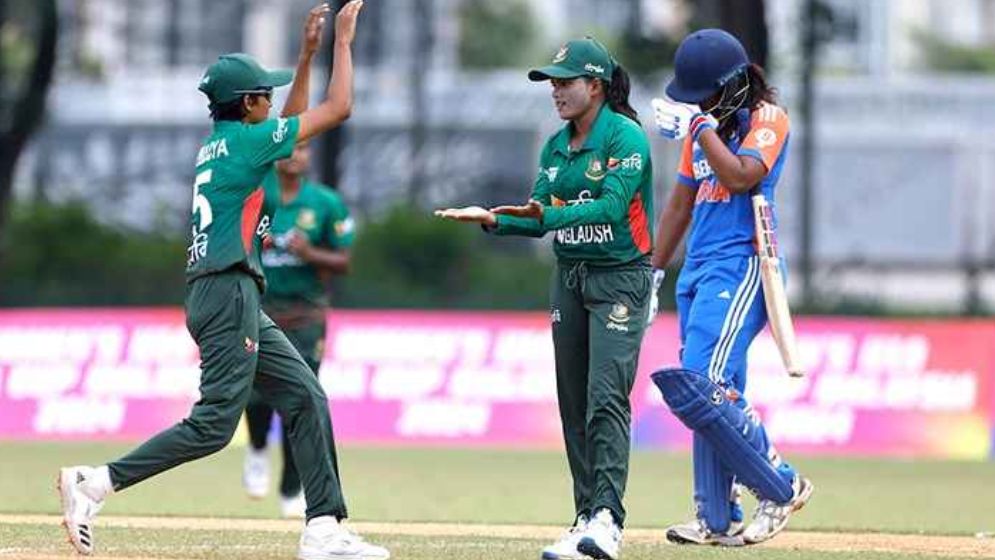 ভারতের সঙ্গে বড় হারে উল্টো পিঠও দেখলো বাংলাদেশ
