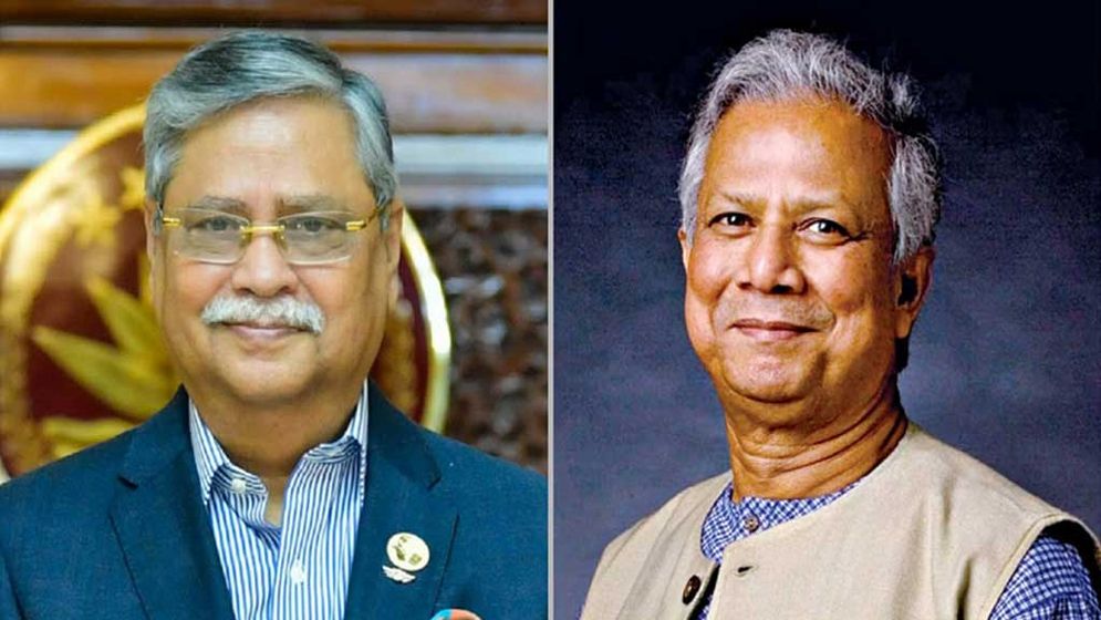 নববর্ষ উপলক্ষে রাষ্ট্রপতি ও প্রধান উপদেষ্টার শুভেচ্ছা