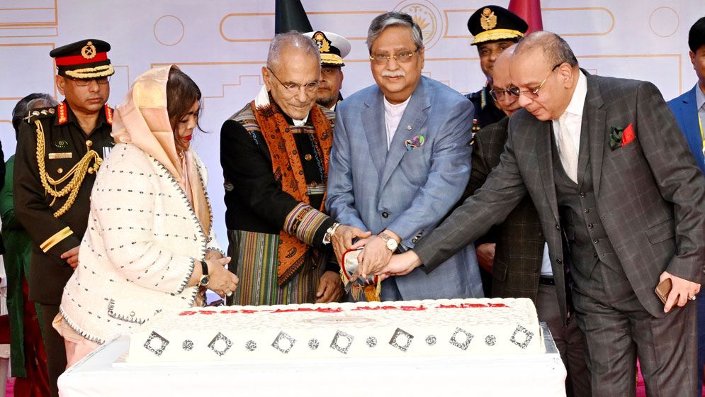 পূর্ব তিমুরের প্রেসিডেন্টকে রাষ্ট্রপতির সংবর্ধনা