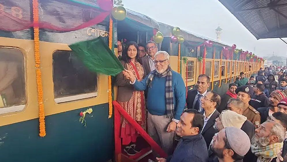 ঢাকা-গাজীপুর রুটে চালু হলো ৪ জোড়া কমিউটার ট্রেন