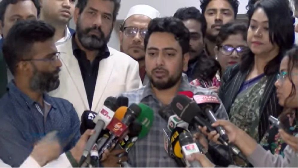 রাজনৈতিক দল গঠন বা পদত্যাগের ব্যাপারে এখনো সিদ্ধান্ত হয়নি: নাহিদ