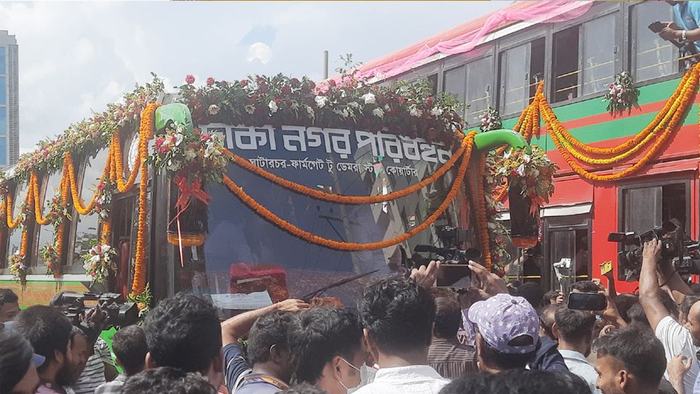 ঢেলে সাজানো হচ্ছে ‘ঢাকা নগর পরিবহন’