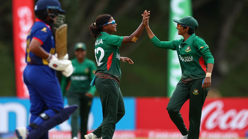 নেপালকে পঞ্চাশে থামালো বাংলাদেশ