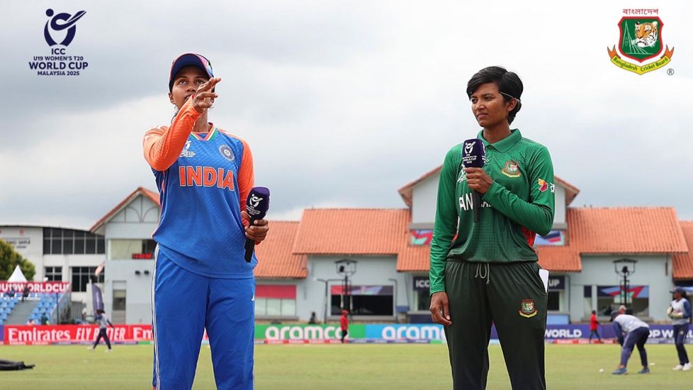 ভারতের বিপক্ষে টস হেরে ব্যাটিংয়ে বাংলাদেশ