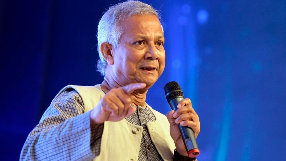 বাংলাদেশের মানচিত্র না এঁকে আপনি ভারতেরটা আঁকতে পারবেন না: ড. ইউনূস