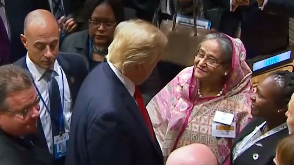 ট্রাম্পের শপথ গ্রহণ অনুষ্ঠানে ছিলেন শেখ হাসিনা, যা জানা যাচ্ছে