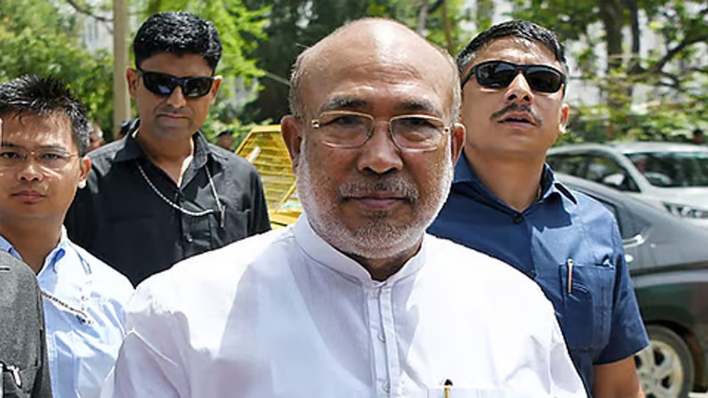 মণিপুরের মুখ্যমন্ত্রী বীরেন সিংহের পদত্যাগ