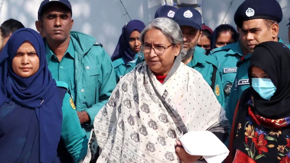 স্বামীসহ সাবেক মন্ত্রী ডা. দীপু মনির বিরুদ্ধে মামলা