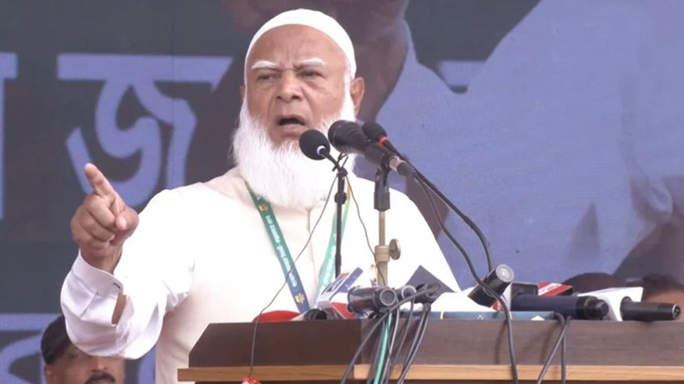 গণহত্যার বিচারের আগে নির্বাচন চায় না জনগণ: জামায়াত আমির