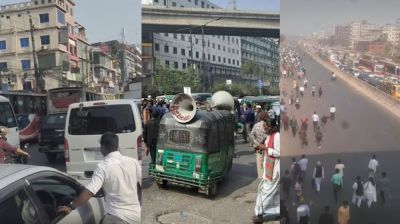 রাজধানীতে সিএনজি চালকদের অবরোধ, যানজটে ভোগান্তি