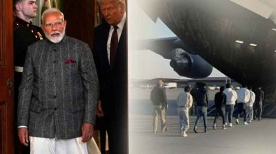 মোদির সফরেও হাতকড়া, শিকল বেঁধে ভারতীয়দের ফেরত পাঠালো যুক্তরাষ্ট্র