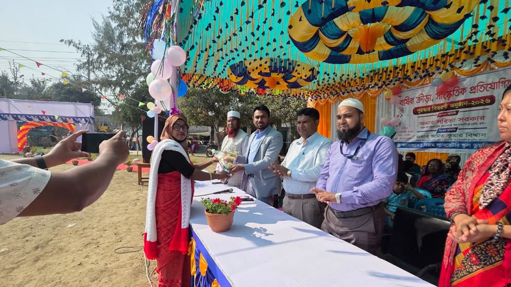 ডুমুরিয়ায় বার্ষিক ক্রীড়া সাংস্কৃতিক ও পুরস্কার বিতরণ অনুষ্ঠিত 