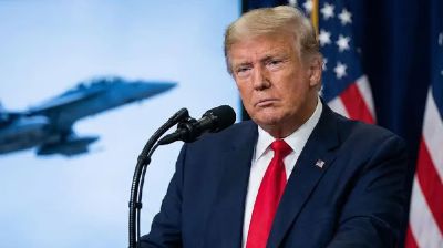 ট্রাম্পের যুদ্ধ ঘোষণা নিয়ে প্রশ্ন তুললেন সিনেটর টিম কেইন