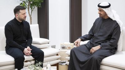 ইউক্রেন ও আরব আমিরাতের রাষ্ট্রপতির দ্বিপাক্ষিক বৈঠক