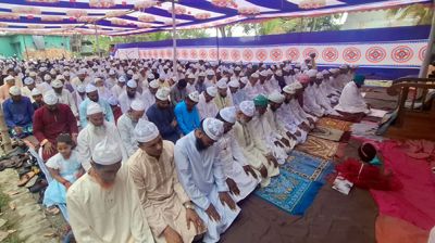 বরিশালে ৭০ মসজিদে ঈদের নামাজ আদায়