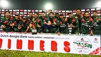 পাকিস্তানের বিরুদ্ধে সিরিজ জয়ে বাংলাদেশ ক্রিকেট দলকে প্রধানমন্ত্রীর অভিনন্দন