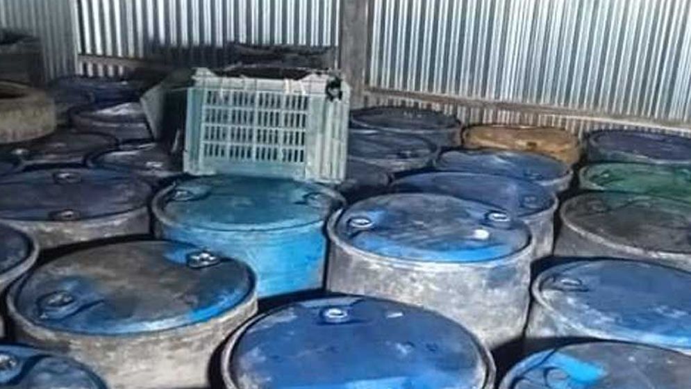 আগারগাঁও থেকে ২৯৬ লিটার জ্বালানি তেল উদ্ধার