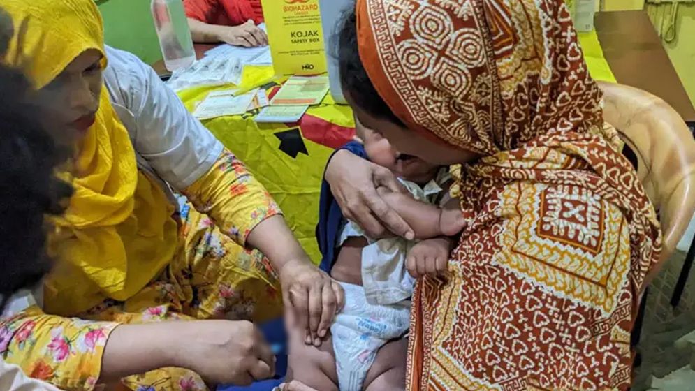 সোমবার থেকে সারা দেশে হামের টিকা পাবে শিশুরা  