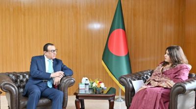 পররাষ্ট্র প্রতিমন্ত্রীর সঙ্গে ফিলিস্তিন রাষ্ট্রদূতের সাক্ষাৎ