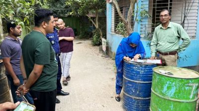 ব্যবসায়ীর বাড়ি থেকে ৫ হাজার লিটার জ্বালানি উদ্ধার