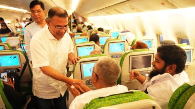 হজ ফ্লাইট উদ্বোধন করেছেন প্রধানমন্ত্রী