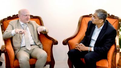 পানিসম্পদ মন্ত্রীর সঙ্গে জার্মানির রাষ্ট্রদূতের সাক্ষাৎ