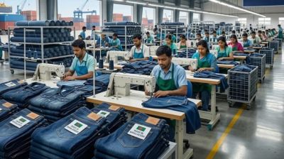 ইইউ–যুক্তরাষ্ট্রে ডেনিম রপ্তানিতে শীর্ষে বাংলাদেশ