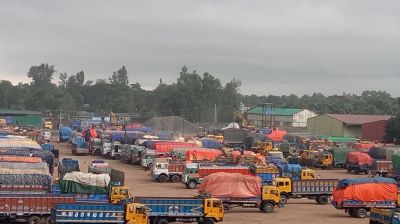 পহেলা বৈশাখে হিলি বন্দরে আমদানি-রপ্তানি বন্ধ