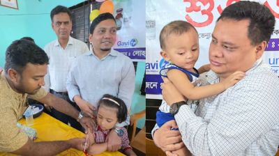 লোহাগাড়ায় হাম-রুবেলা টিকাদান ক্যাম্পেইন উদ্বোধন