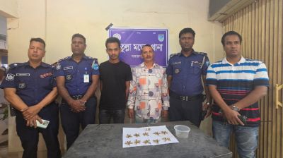 গুলিসহ রাজ্জাক বাহিনীর প্রধান গ্রেপ্তার