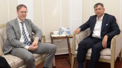 স্বরাষ্ট্রমন্ত্রী-ইউএনডিপির আবাসিক প্রতিনিধিদলের সাক্ষাৎ