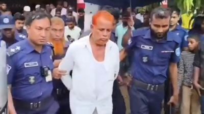 বোদায় ছাত্রীকে শ্লীলতাহানির অভিযোগে প্রধান শিক্ষক আটক