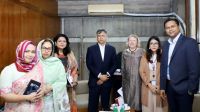 স্বরাষ্ট্রমন্ত্রীর সঙ্গে ইউনেস্কো প্রতিনিধি দলের সাক্ষাৎ