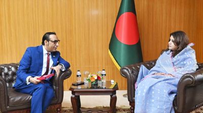 ওমানের রাষ্ট্রদূতের সঙ্গে পররাষ্ট্র প্রতিমন্ত্রীর সাক্ষাৎ