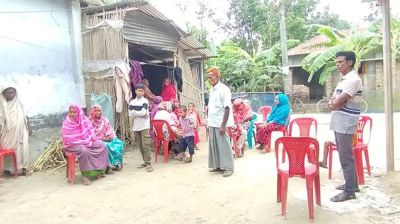 কুকুর লক্ষ্য করে নাতির ছোড়া হাসুয়া দাদির পেটে, অতঃপর!