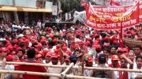 নয়াপল্টনে বিএনপির সমাবেশ শুরু, নেতাকর্মীদের ঢল 